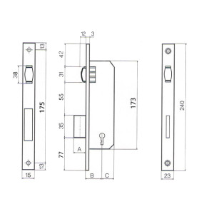БРАВА БУРЕ ЕЗИК PREMIUMFIX 85Х35MM С ПАТРОН63ММ