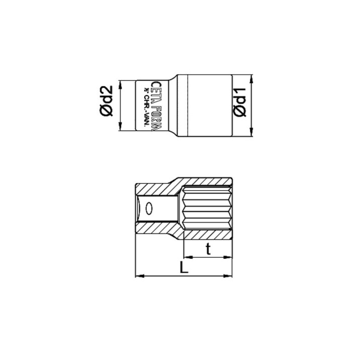 ВЛОЖКА 1/2 ЗВЕЗДА CETA-FORM - valerii.com