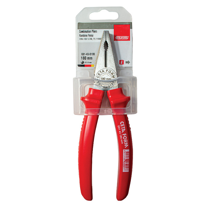 ПРАВИ КОМБИНИРАНИ КЛЕЩИ Е01-43 CF - valerii.com