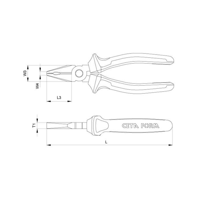 COMBINATION PLIERS (E01-11) CF - valerii.com