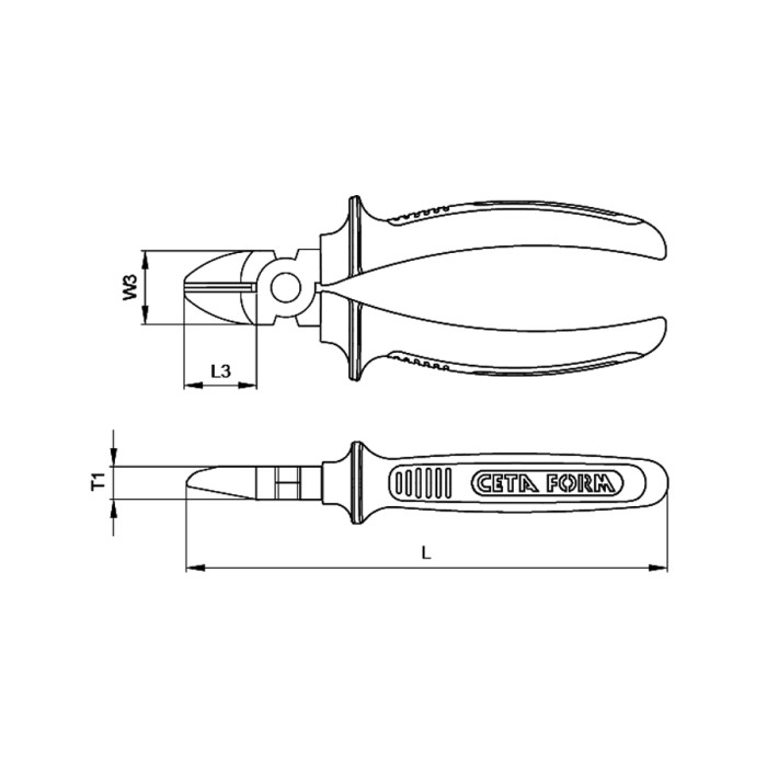 КЛЕЩИ РЕЗАЧКИ E06-11 CETA-FORM - valerii.com
