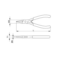 MICRO ROUND NOSE PLIERS 120MM CF