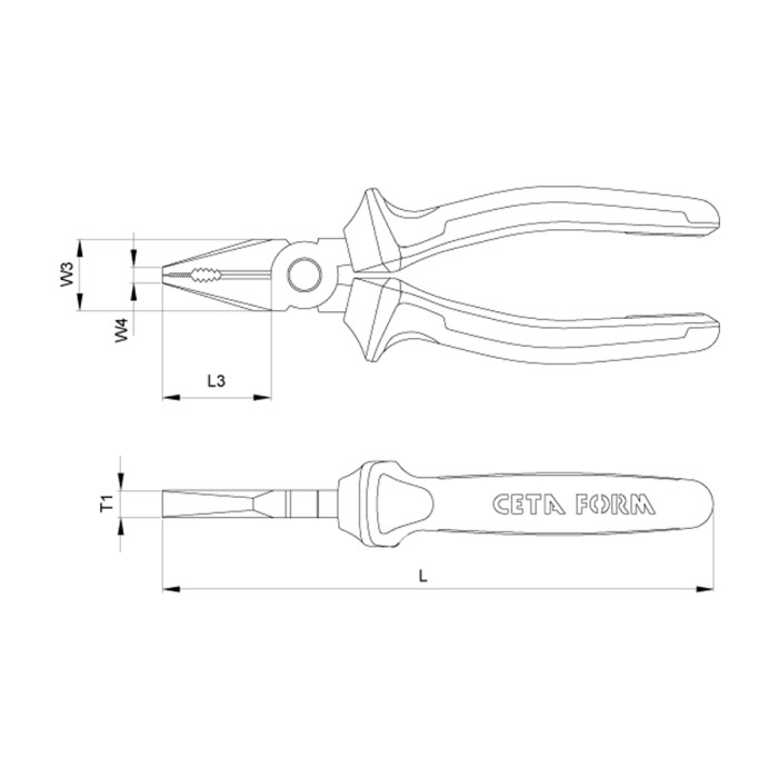 COMBINATION PLIERS (E01-11) CF - valerii.com