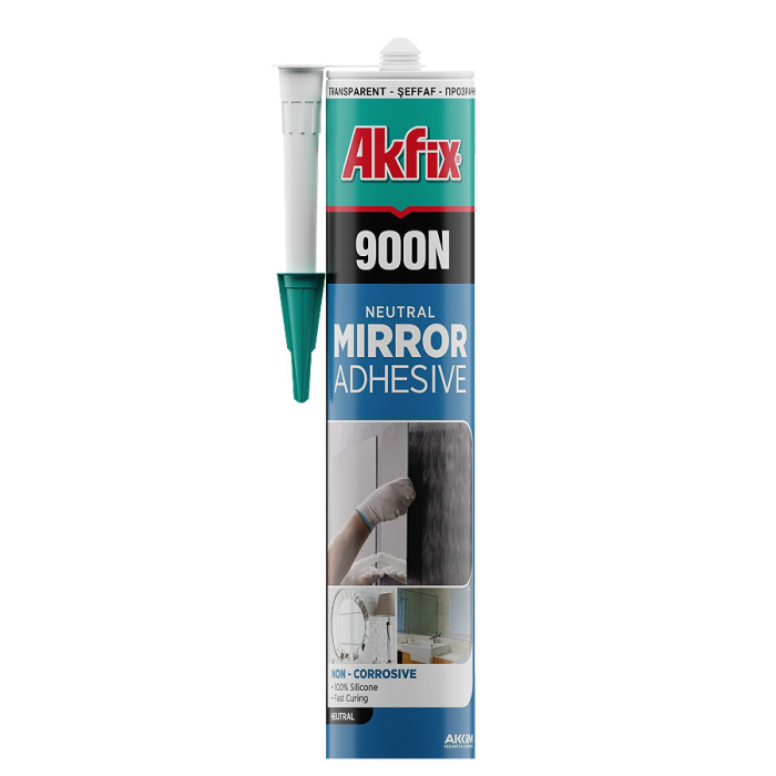 MIRROR SILICONE 900N TRANSPARENT 310 ml - valerii.com