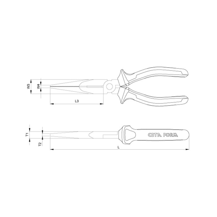 КЛЕЩИ ЧОВКИ VDE 1000V CF - valerii.com