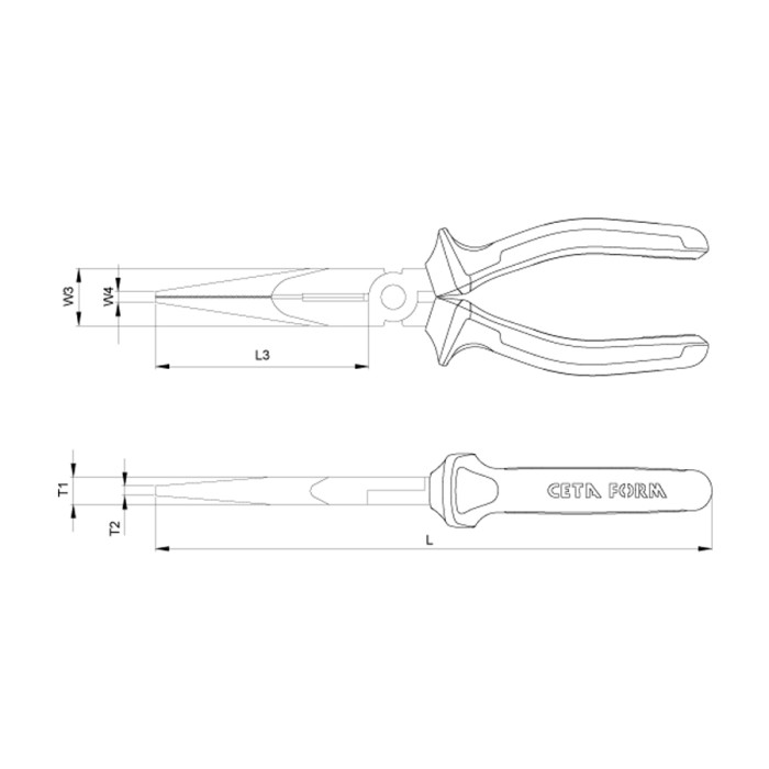 КЛЕЩИ ЧОВКИ VDE 1000V CF - valerii.com