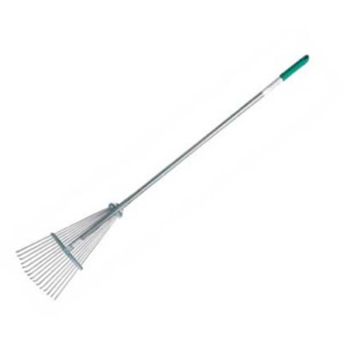 GARDEN RAKE 15 TEETH WITH METAL HANDLE - valerii.com