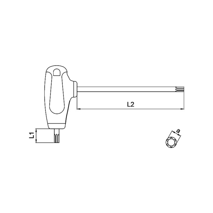 ШЕСТОГРАМ С ОТВОР TORX Т-ОБР C-PLUS CF - valerii.com