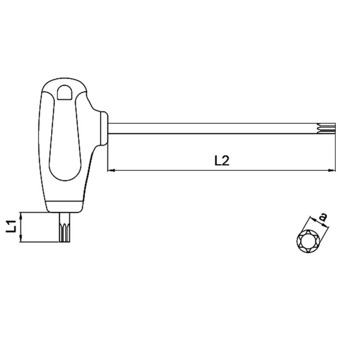 ШЕСТОГРАМ С ОТВОР TORX Т-ОБР C-PLUS CF - valerii.com