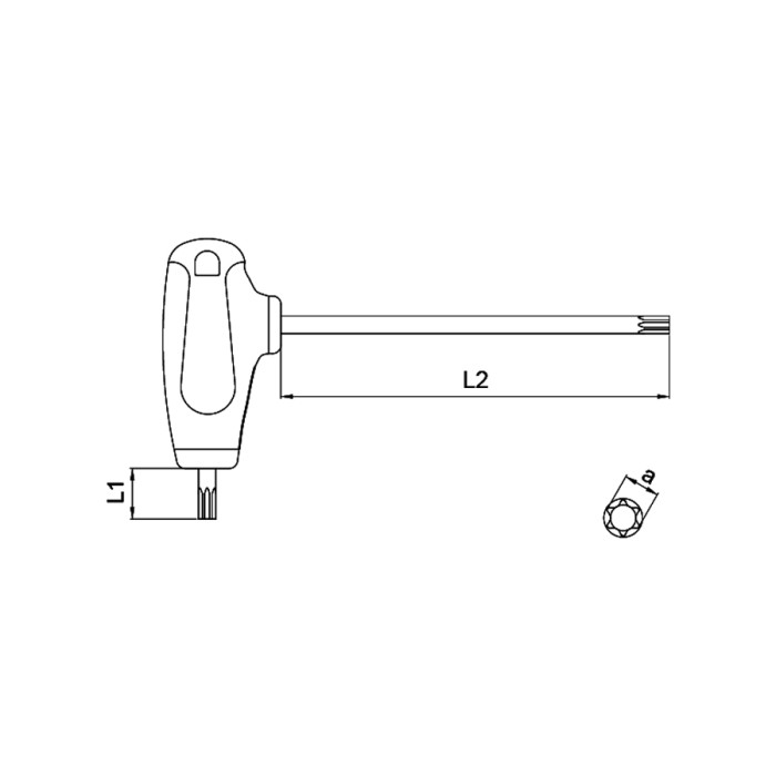 ШЕСТОГРАМ С ОТВОР TORX Т-ОБР C-PLUS CF - valerii.com