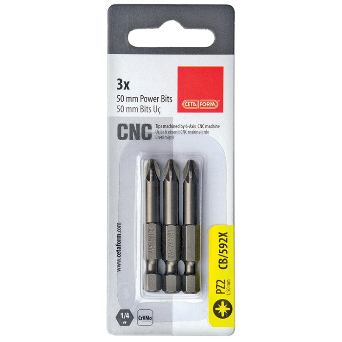 BITURI SET PZ1X50 MM 3 BUC; CF - valerii.com