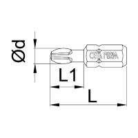 НАКРАЙНИК PH2X 25ММ. CETA-FORM