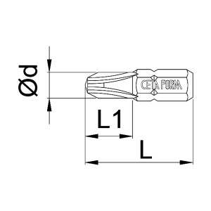 НАКРАЙНИКЗВЕЗДА PH2X CETA-FORM