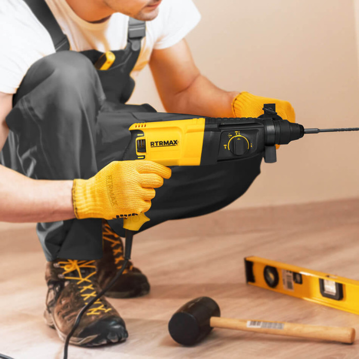 ROTARY HAMMER DRILL 800W  3J 26MM RTRMAX - valerii.com