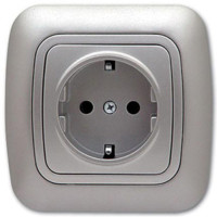 КОНТАКТ ЕДИНИЧЕН GOKKU СИВ МЕТАЛИК