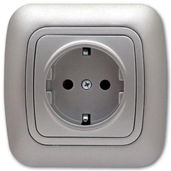 КОНТАКТ ЕДИНИЧЕН GOKKU СИВ МЕТАЛИК - valerii.com