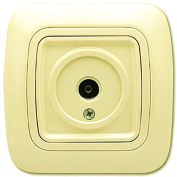 РОЗЕТКА ЗА КОАКСИАЛ GOKKU КРЕМ - valerii.com