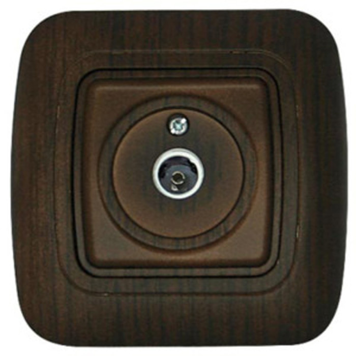 РОЗЕТКА ЗА КОАКСИАЛ GOKKU ОРЕХ - valerii.com