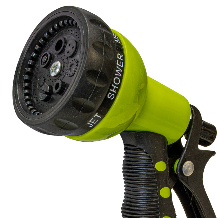 ПИСТОЛЕТ ЗА ПОЛИВАНЕ HERLY 7 ФУНКЦИИ С КОНЕКТОР - valerii.com