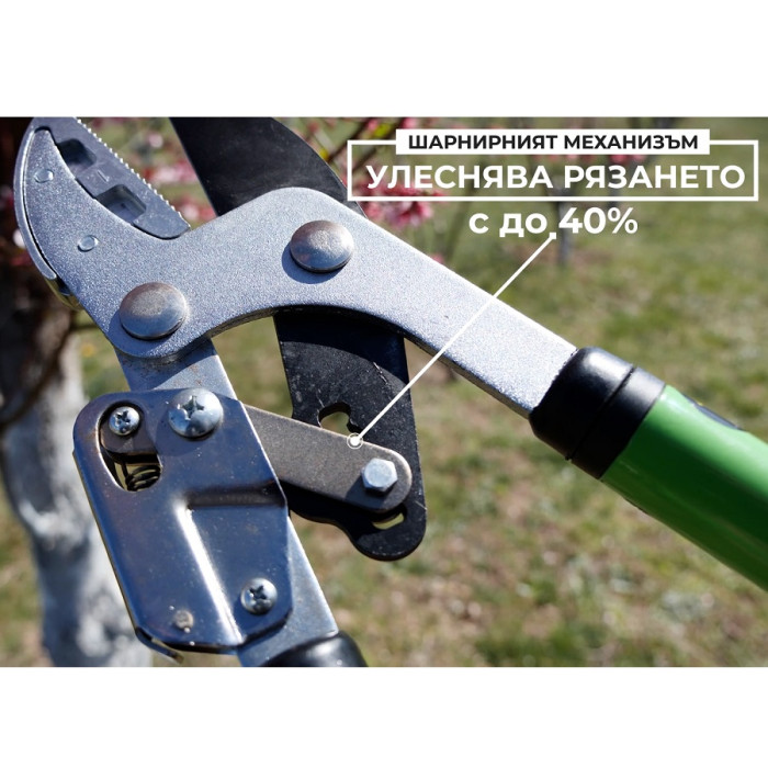 НОЖИЦА ЗА КЛОНИ ТЕЛЕСКОПИЧНА PREMIUM 95СМ - valerii.com