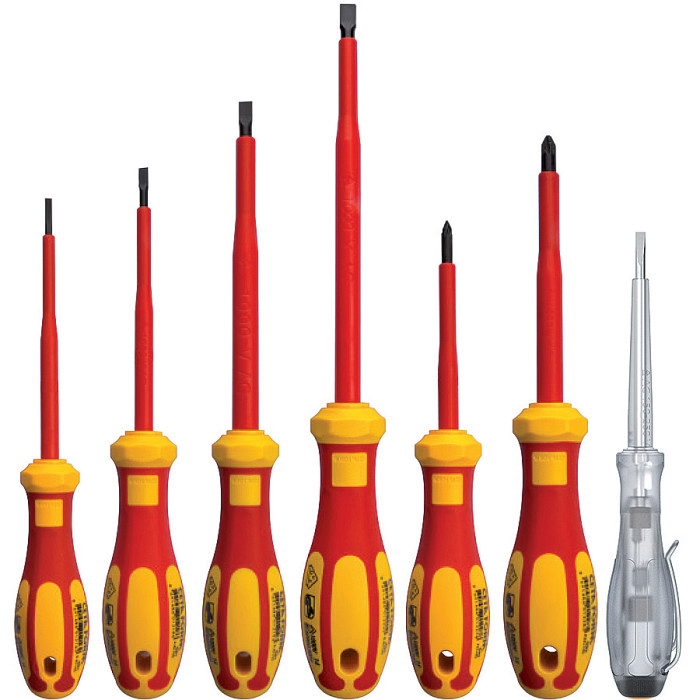 ОТВЕРТКИ C+ 7  БРОЯ КОМПЛЕКТ 1000V -PZ CETA-FORM - valerii.com