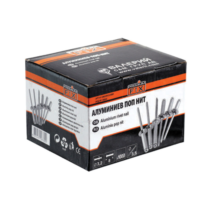 НИТ ПОП DIN7337 КУТИЯ PREMIUMFIX - valerii.com