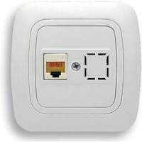 РОЗЕТКА КОМУНИКАЦИОННА GOKKU БЯЛА