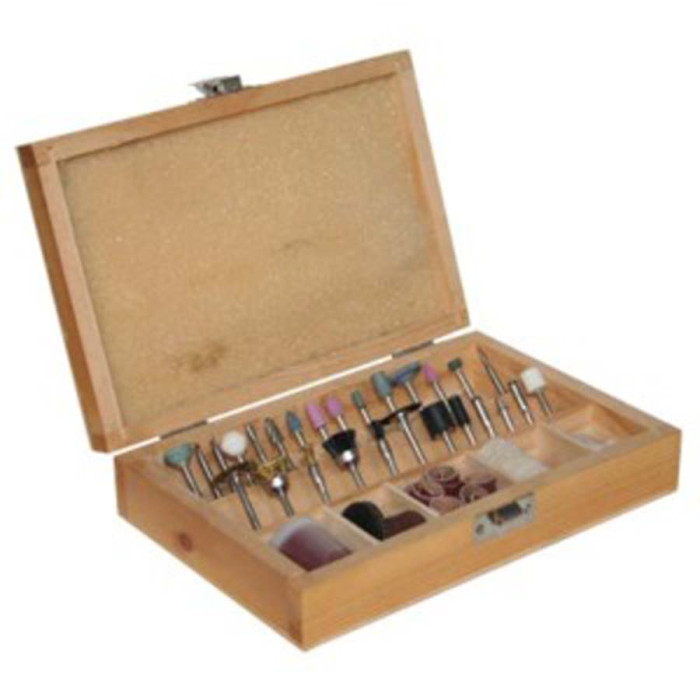 ШЛАЙФГРИФЕРИ + АКСЕСОАРИ 100бр TOPEX - valerii.com