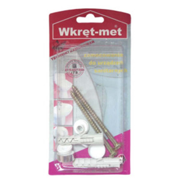 КОМПЛЕКТ ЗА WC 10*80 СИВ WKRET-MET - valerii.com