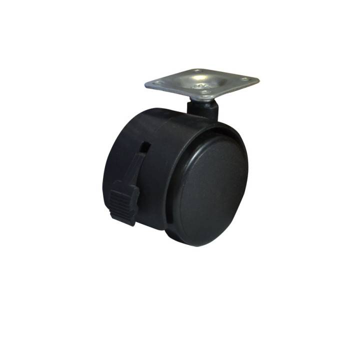 КОЛЕЛО МЕБЕЛНО ПВЦ СПИРАЧНО С ПЛАНКА П - valerii.com