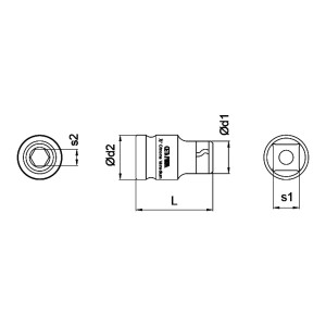 ВЛОЖКА 1/2 ЗА НАКРАЙНИЦИ CETA-FORM 10ММ