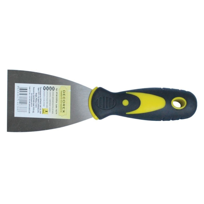 ШПАКЛА С ДВУКОМПОНЕНТНА ДРЪЖКА DECOREX - valerii.com