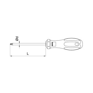 ОТВЕРТКА C+ PH2Х150 CF