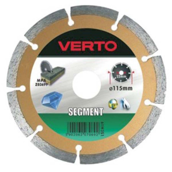 ДИСК ДИАМАНТ КОМБ. VERTO - valerii.com