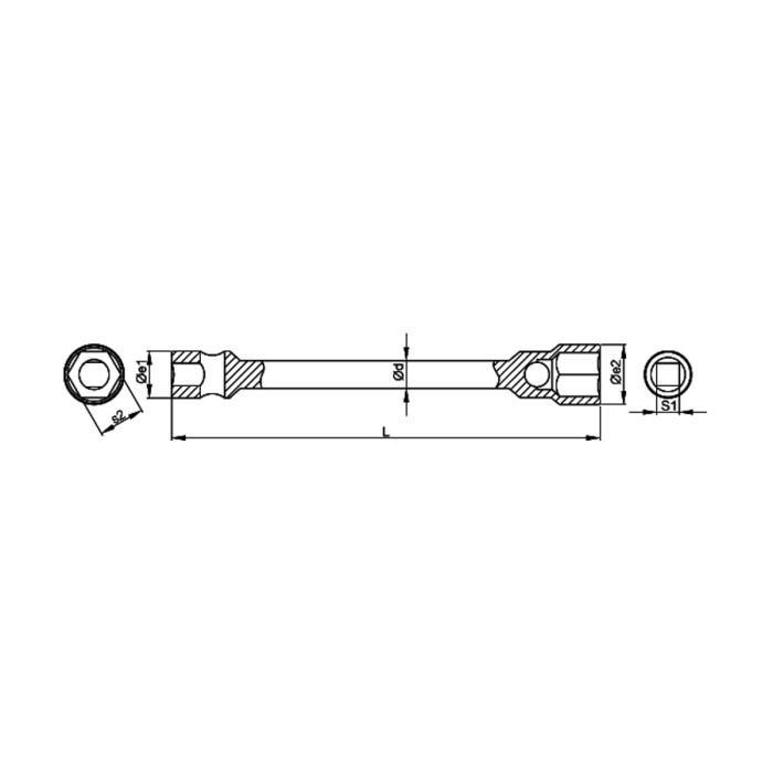 КЛЮЧ ЗА КАМИОНИ 20Х38CF - valerii.com