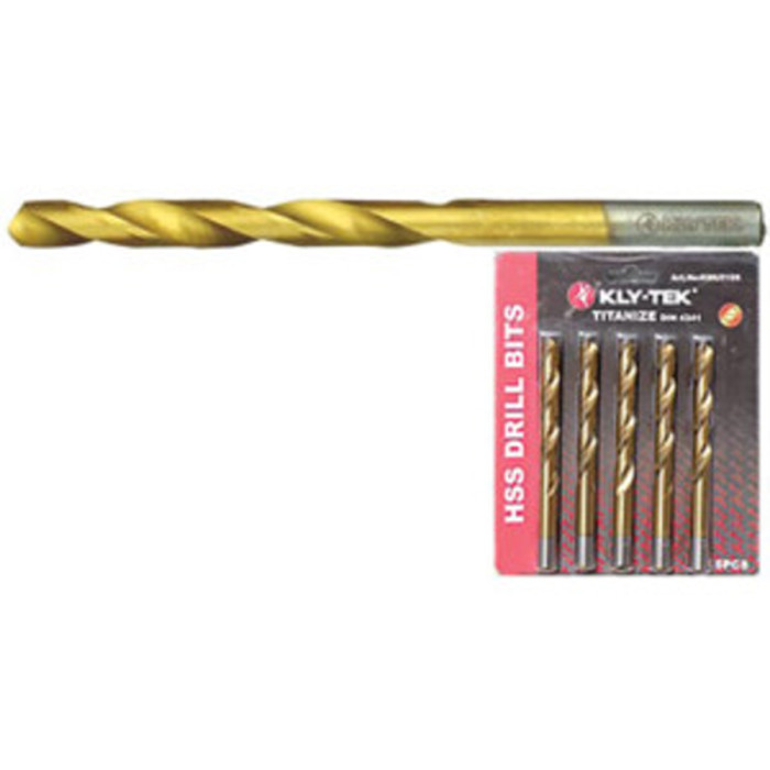 DRILL HSS TITANIUM 5PCS KLY-TE - valerii.com