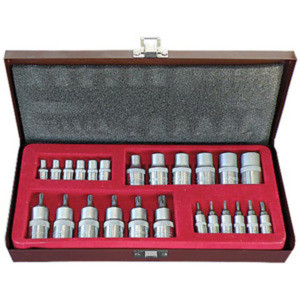 SOCKET SET 1/4-1/2 21 PCS TORX