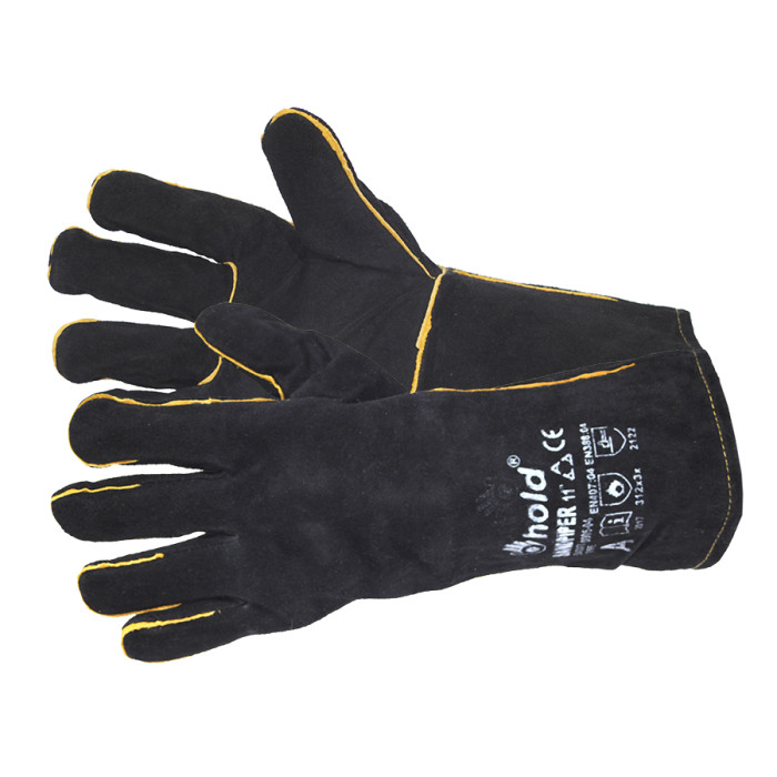 РЪКАВИЦИ ОТ ТЕЛШКА КОЖА SANDPIPER 40СМ ЗА ЗАВАРЧИЦИ - valerii.com