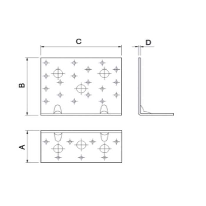 ПЛАНКА ЪГЛОВА УСИЛЕНА ЛУКС ПАКЕТ PREMI - valerii.com