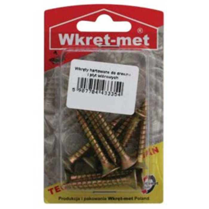 SURUB PENTRU LEMN 6.0*60 8BUC/BLISTER - valerii.com