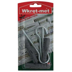 ДЮБЕЛ С ОТВОРЕНА КУКА НА БЛИСТЕР WKRET-MET Ф12 3БР