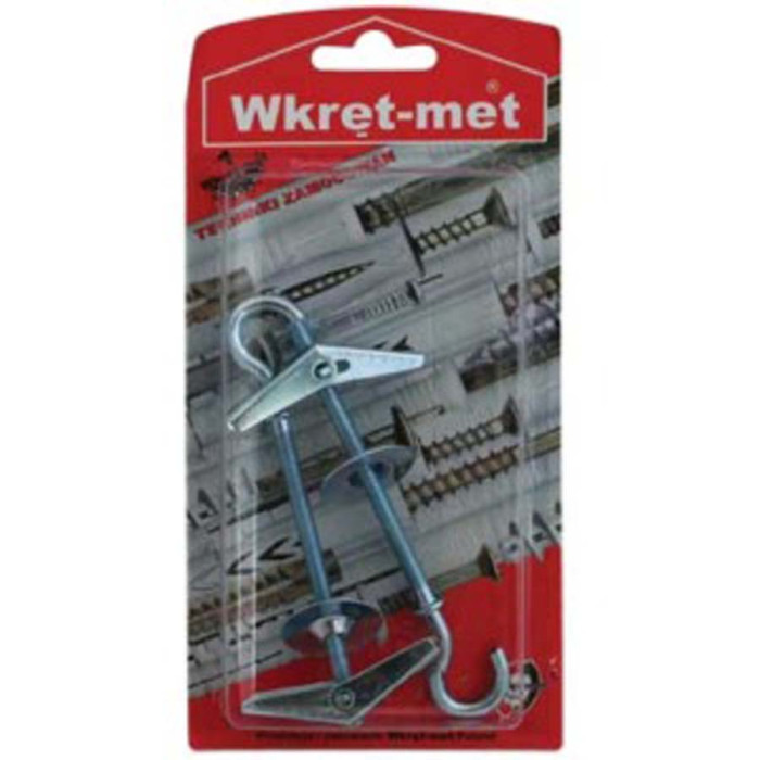 ДЮБЕЛ ЧАДЪР 5*75 C-КУКА 2БР WKRET-MET - valerii.com