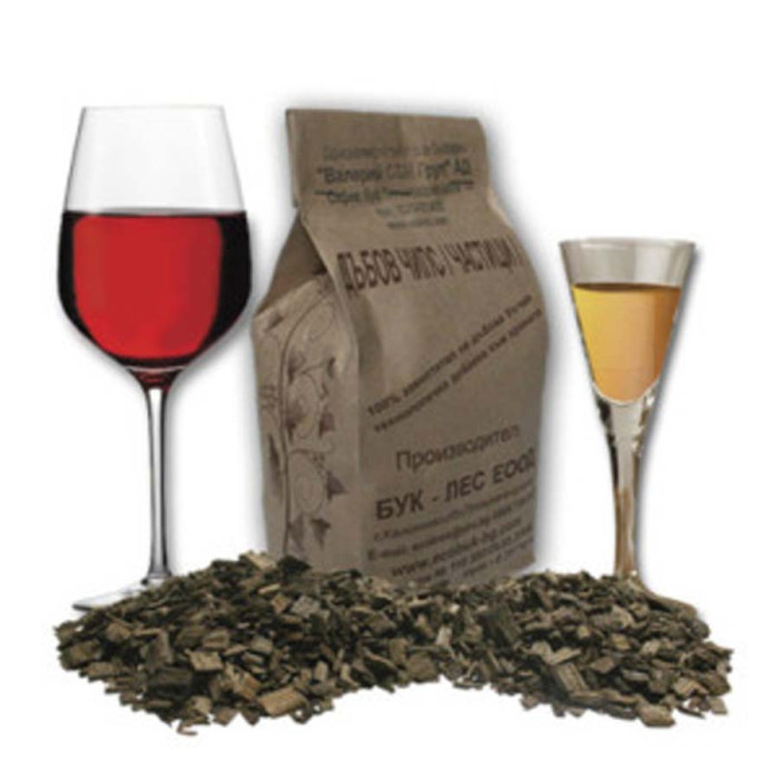 OAK CHIPS MEDIUM ROASTED 250GR - valerii.com