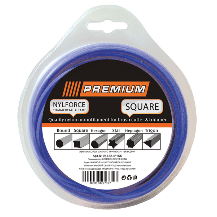 КОРДА ЗА ЕЛ.ТРИМЕР1.2*15М - valerii.com