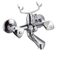 СМЕСИТЕЛ СТЕНЕН ЗА БАНЯ ДВУРЪКОХВАТКОВ