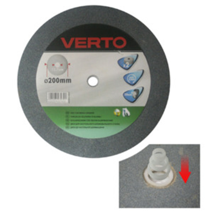 DISK FOR EMERY GRINDER 2PCS VERTO - valerii.com