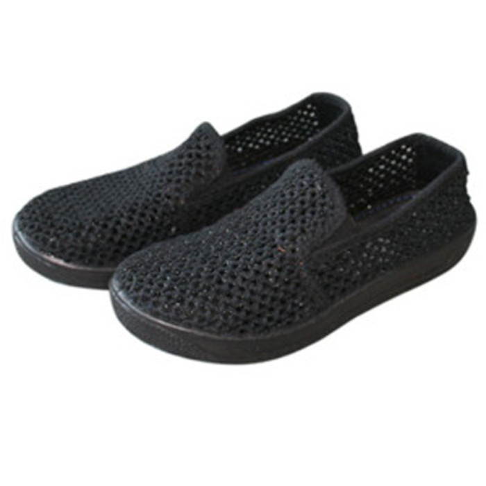 ОБУВКИ ПЛЕТЕНИ ЧЕРНИ/БЕЛИ No 40 - valerii.com