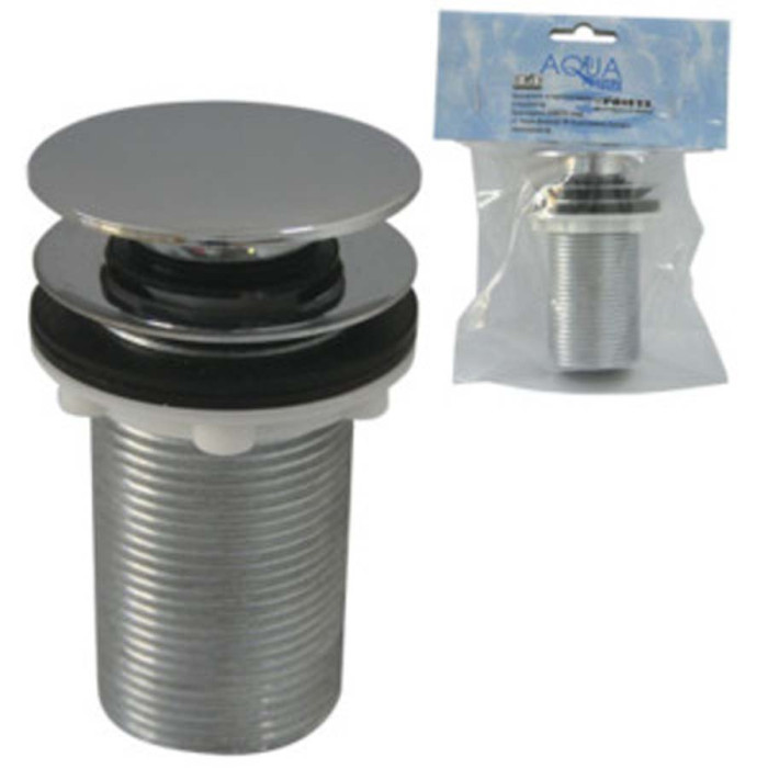 СИФОН ЗА МИВКА ТИК-ТАК ф60 ХРОМ - valerii.com