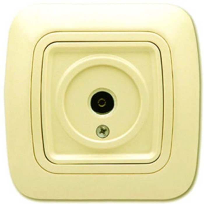 РОЗЕТКА ЗА КОАКСИАЛ GOKKU КРЕМ - valerii.com