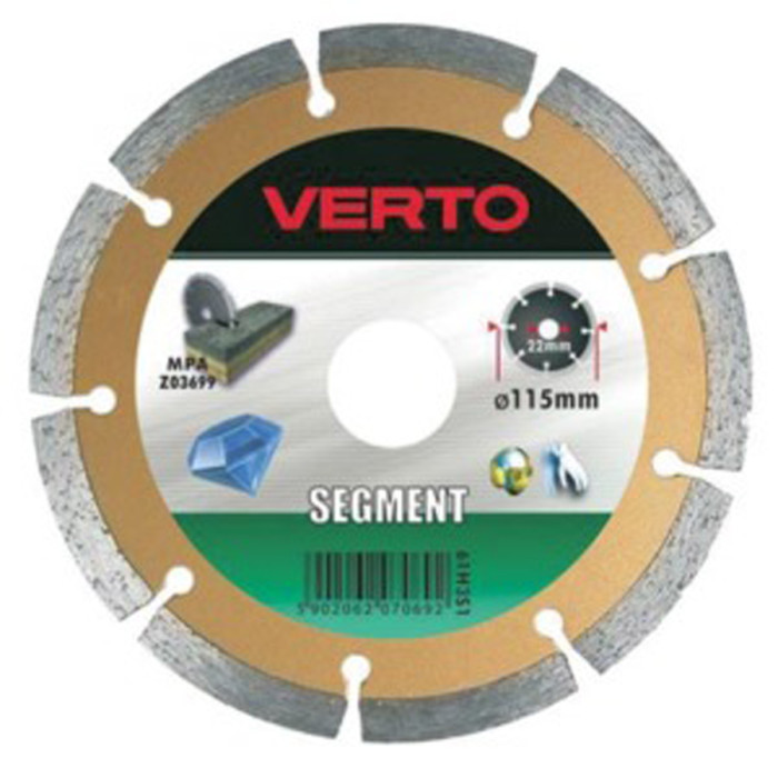 ДИСК ДИАМАНТ КОМБ. VERTO - valerii.com